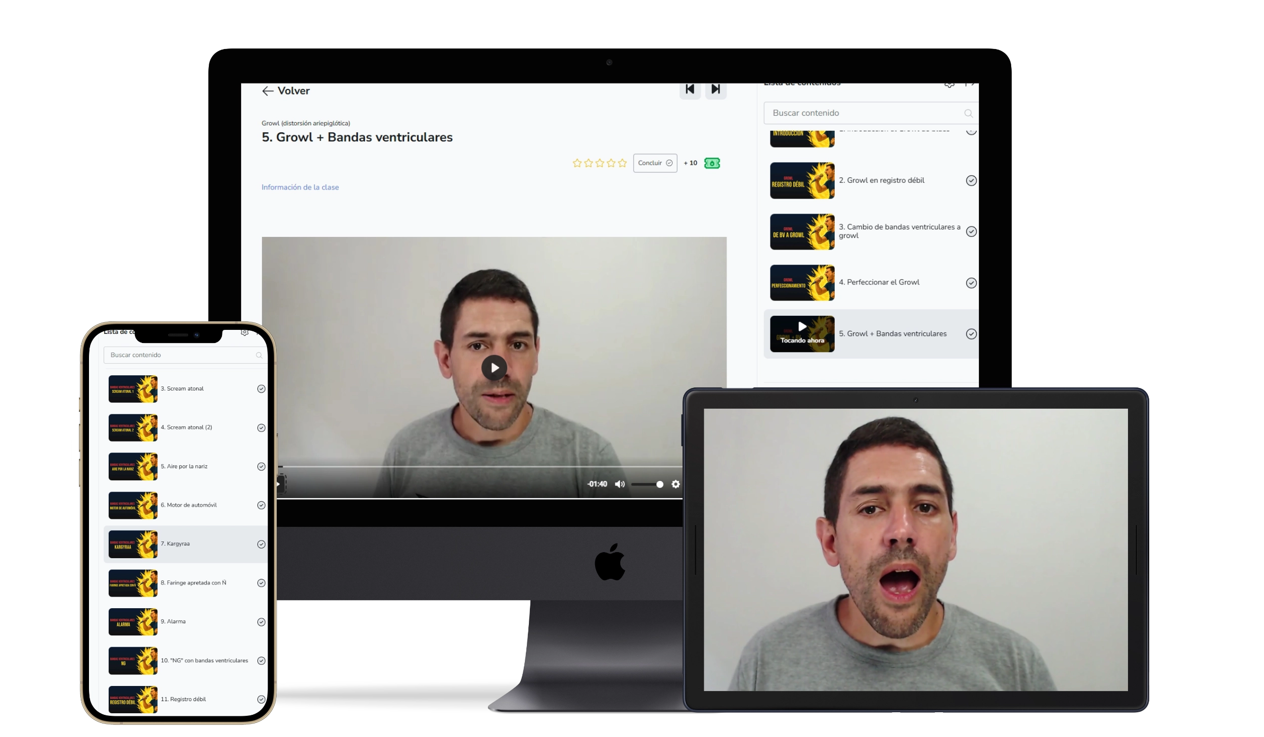 Portada del curso Voz Ultrapoderosa